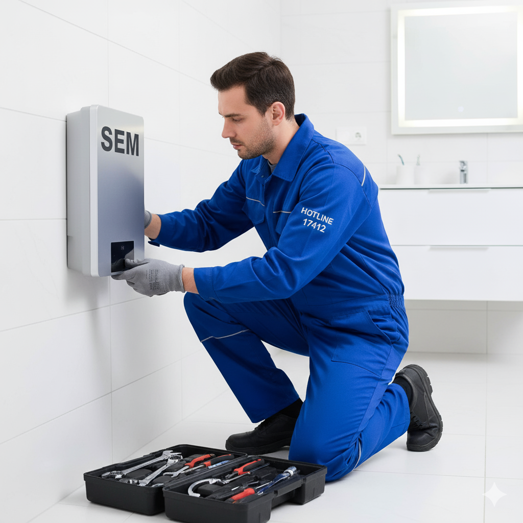 صيانة سخان سيم