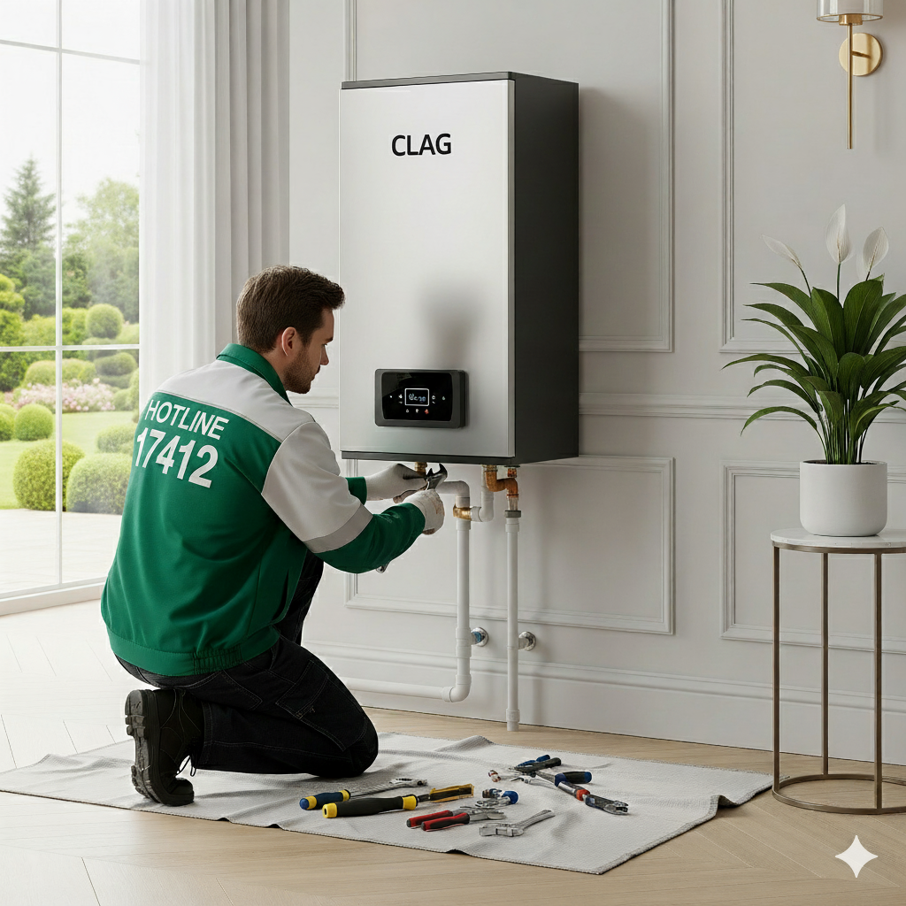 صيانة سخان كلاج 