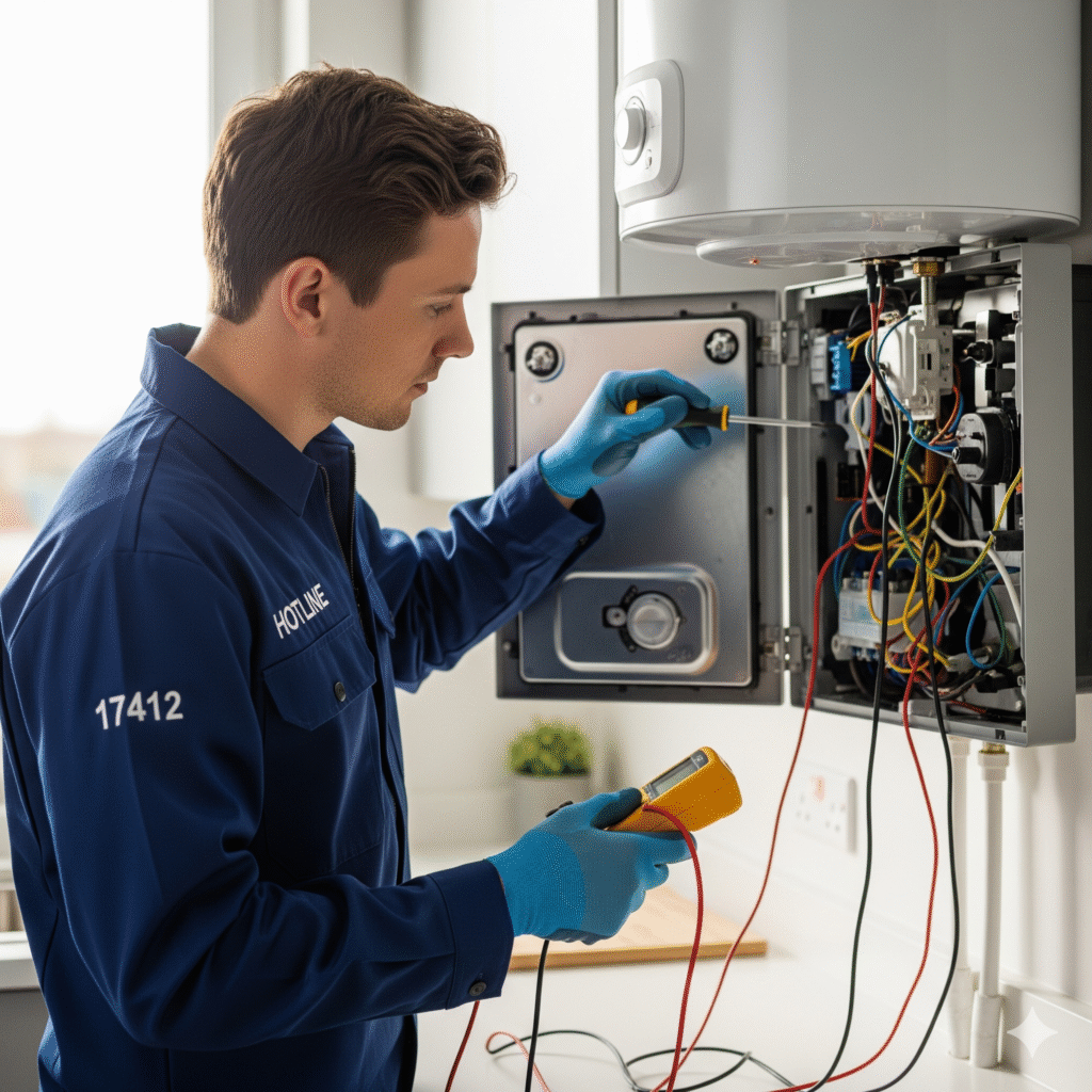 صيانة سخان سيم