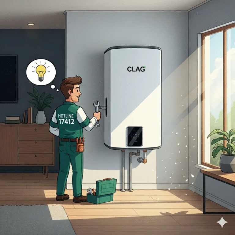 صيانة سخان كلاج