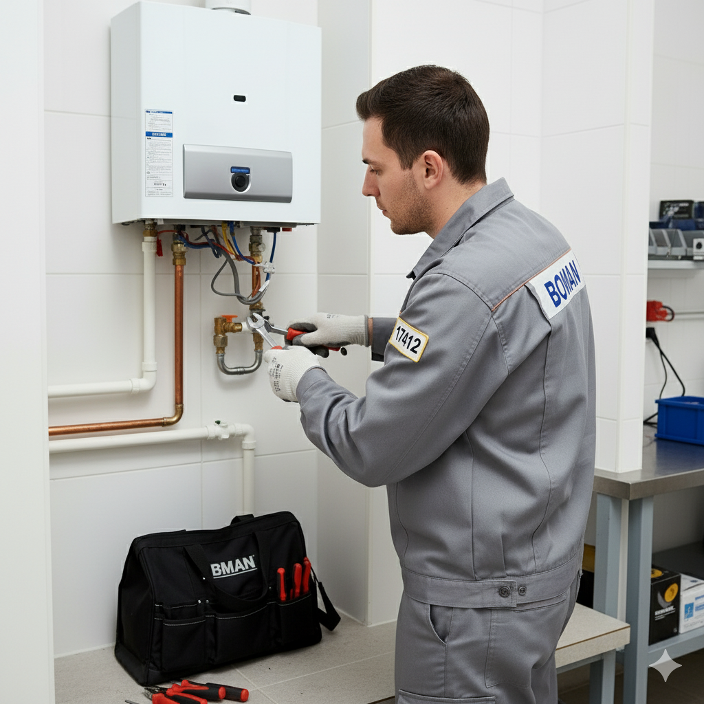 صيانة سخان بومان