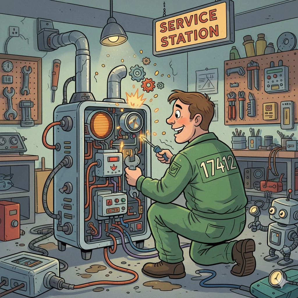 صيانة سخان كلاج