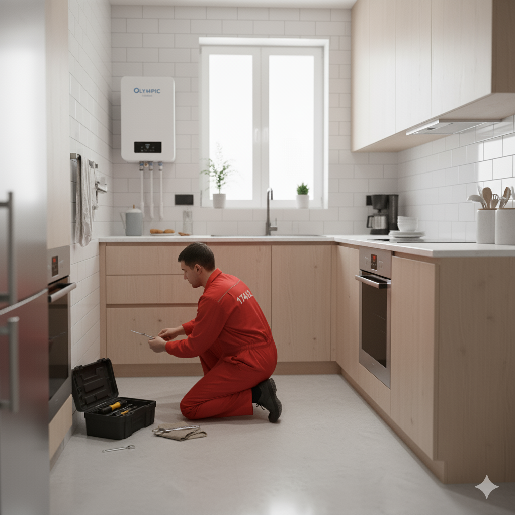 صيانة سخان أوليمبيك