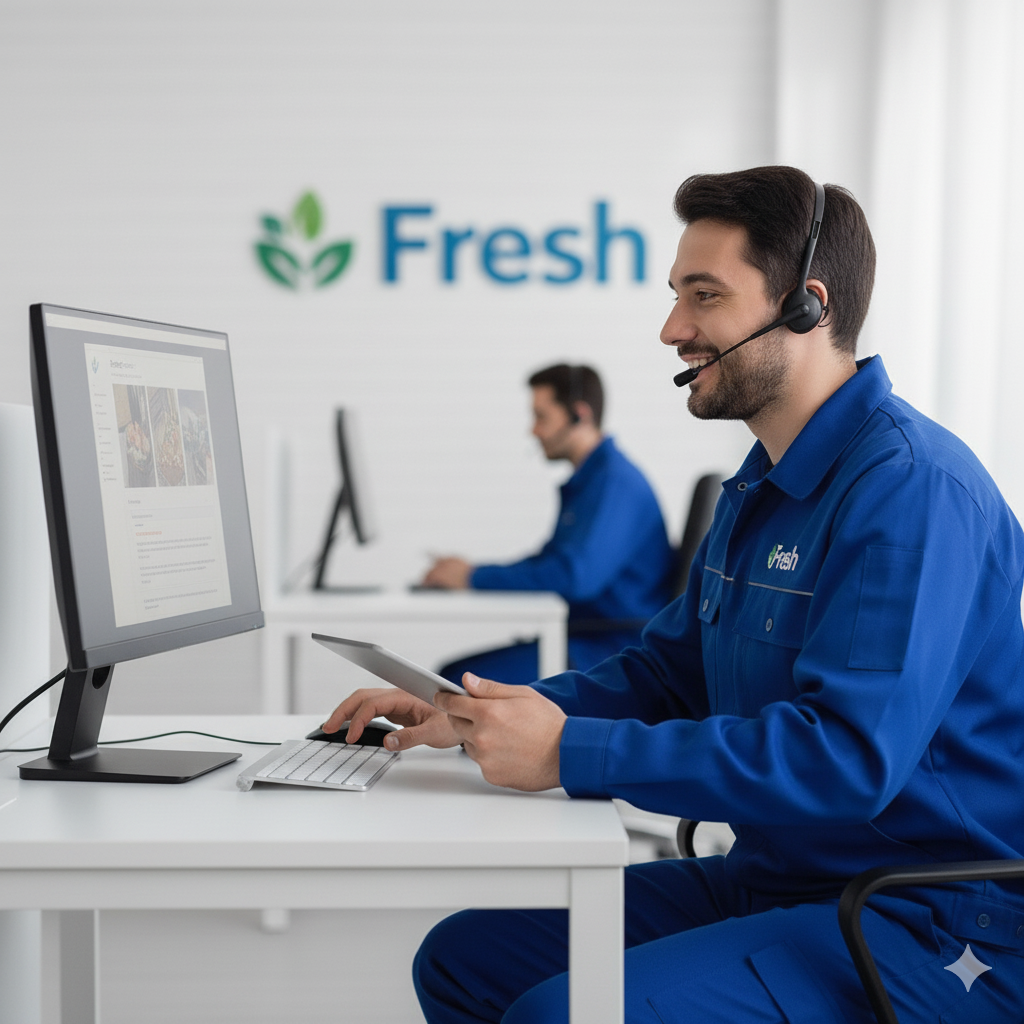 خدمة عملاء فريش