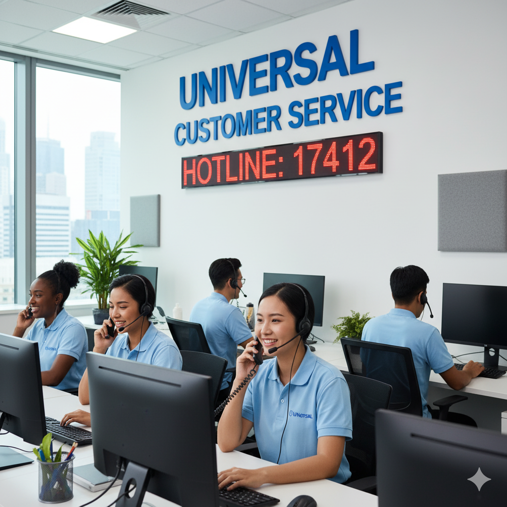 خدمة عملاء يونيفرسال