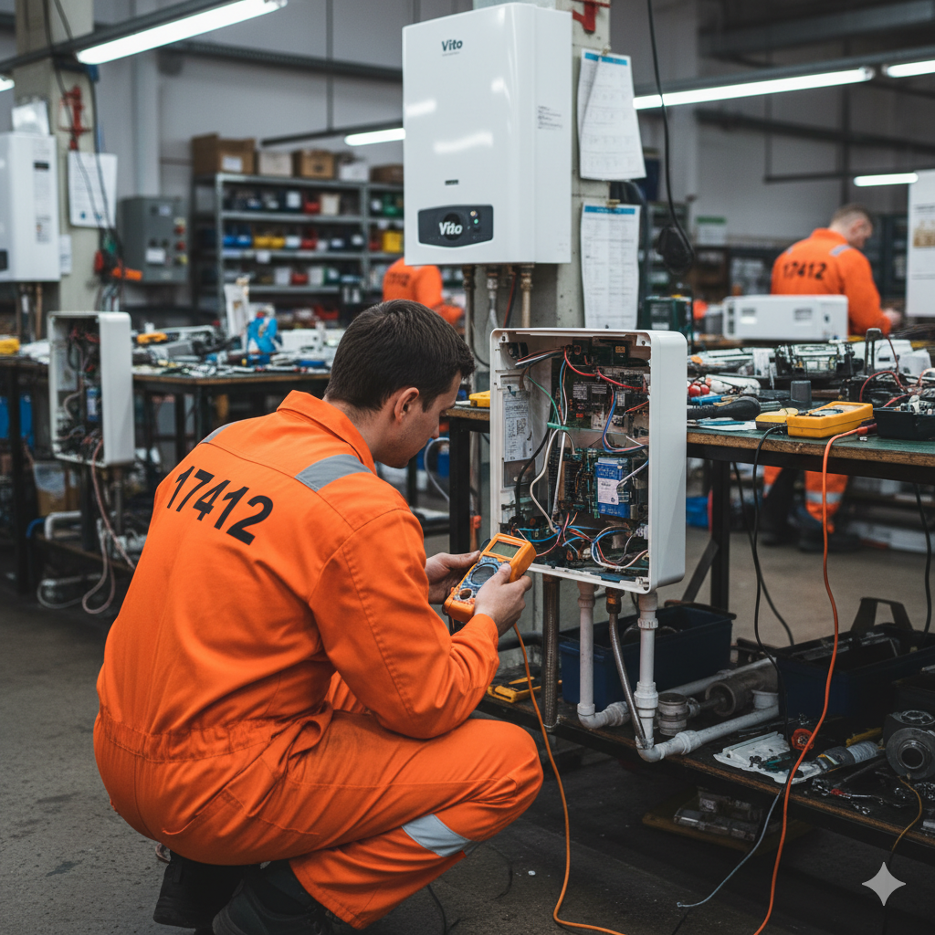 صيانة سخان فيتو