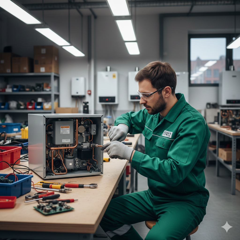 صيانة سخان كلاج