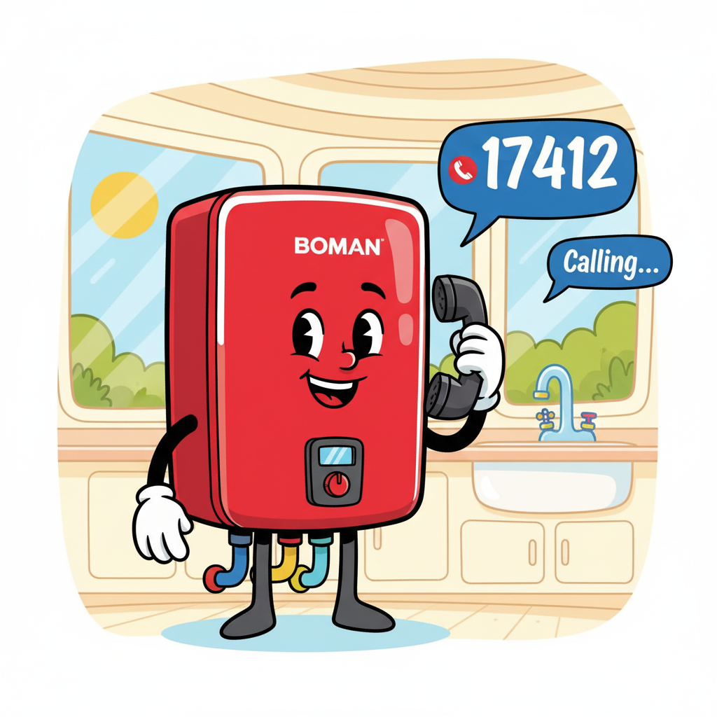 صيانة سخان بومان