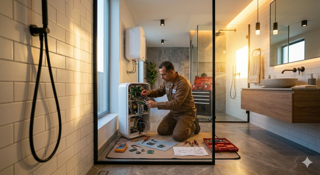 صيانة سخان كلاج